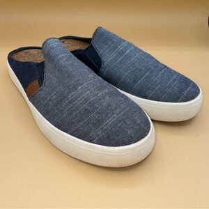 Revitalign Esplanade Canvas slip-on Cork Bed Mule‎ Slides, Women’s Size 8 EUC.